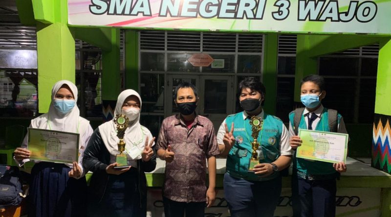 SMP Negeri 1 Sengkang JUARA 1 dan 3 Pada Lomba MATEMATIKA MATRIX CARE AND SHARE TINGKAT SMP/Mts dan SMU/MA Se- Kabupaten Wajo