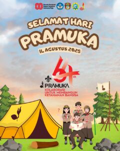Selamat Hari Pramuka ke 64, 14 Agustus 2025