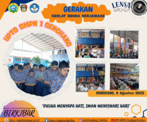 Gerakan Sholat Sunnah Dhuha Berjamaah di SMP Negeri 1 Sengkang
